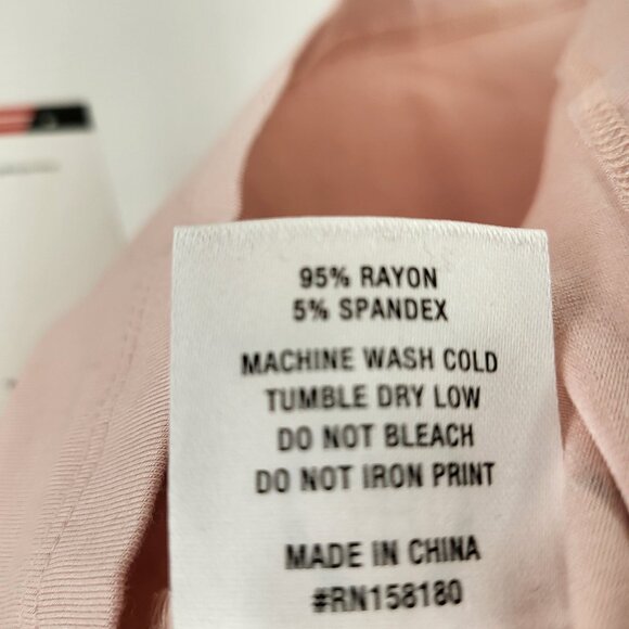 Honor The Gift Women's Cropped T-Shirt Short Sleeves XL Rayon Spandex 2-Pk NWT - Picture 8 of 15